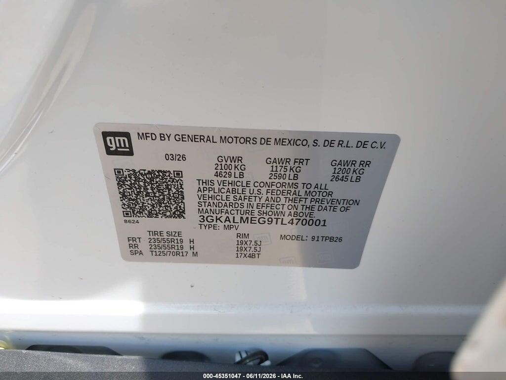 3GKALMEG9TL470001 2026 GMC TERRAIN photo no. 9