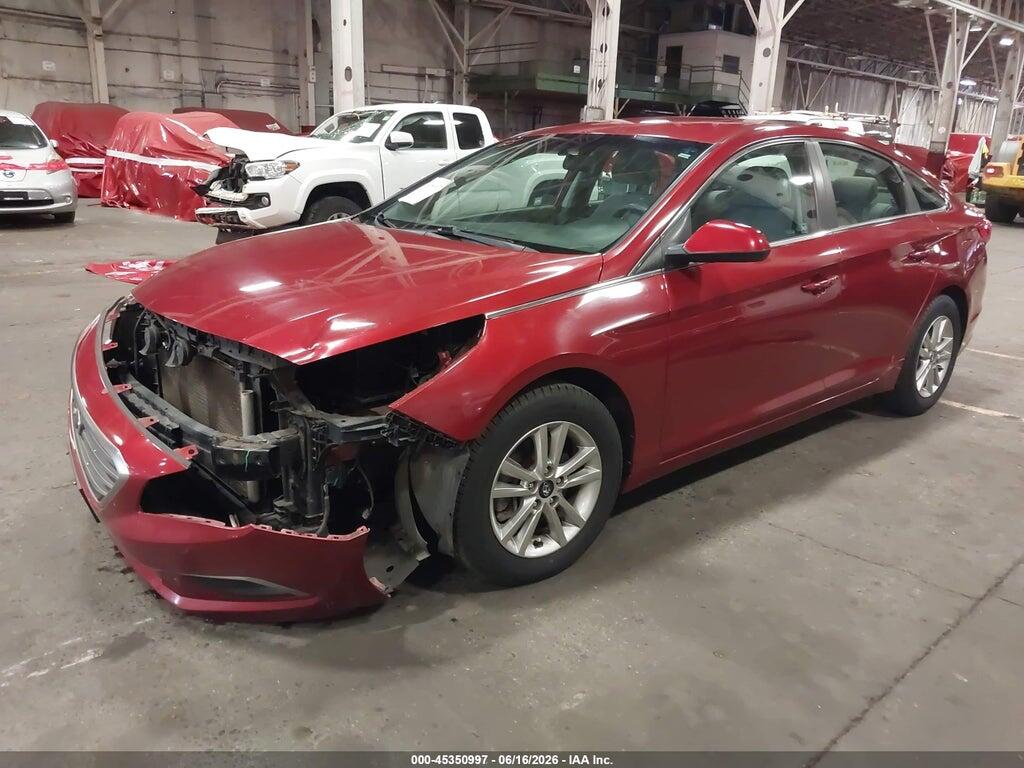 5NPE24AF0FH115123 2015 HYUNDAI SONATA photo no. 2