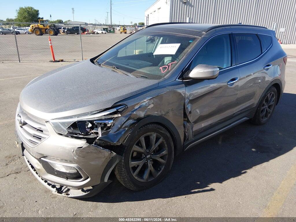 5XYZWDLA1JG529664 2018 HYUNDAI SANTA FE SPORT photo no. 2
