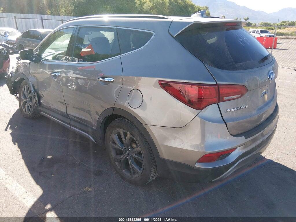 5XYZWDLA1JG529664 2018 HYUNDAI SANTA FE SPORT photo no. 3