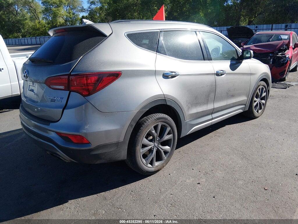 5XYZWDLA1JG529664 2018 HYUNDAI SANTA FE SPORT photo no. 4