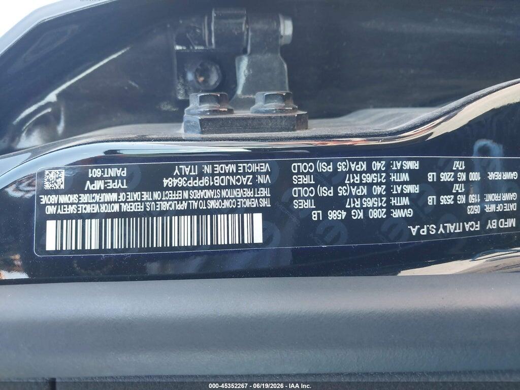ZACNJDB19PPP36484 2023 JEEP RENEGADE photo no. 9