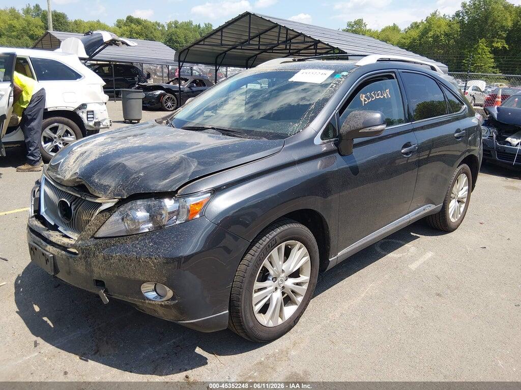 JTJBC1BA1A2018537 2010 LEXUS RX 450H photo no. 2