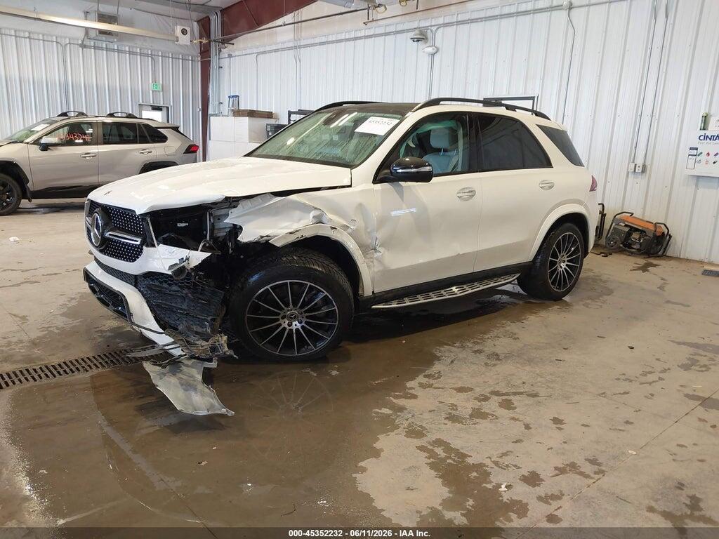 4JGFB5KE6NA772669 2022 MERCEDES-BENZ GLE 450 photo no. 2
