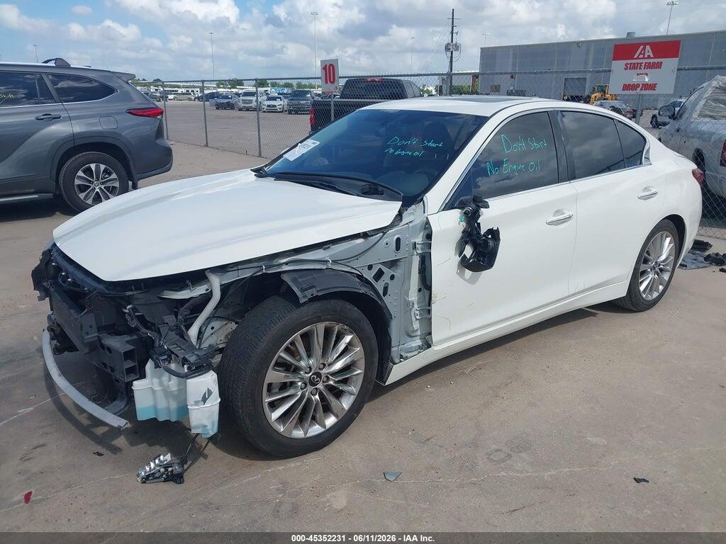 JN1EV7BP3MM706441 2021 INFINITI Q50 photo no. 2