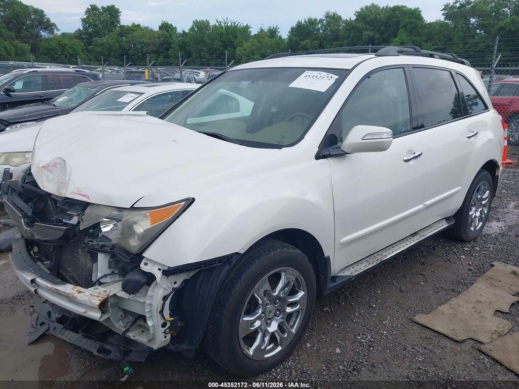 2HNYD28357H510412 2007 ACURA MDX photo no. 2