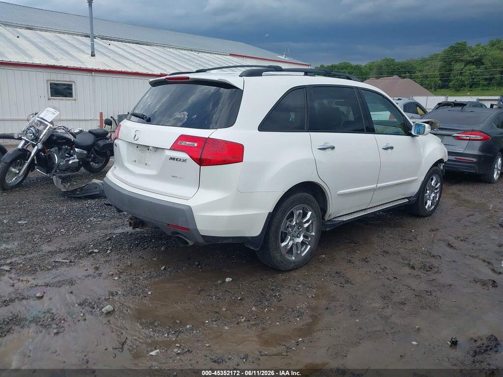 2HNYD28357H510412 2007 ACURA MDX photo no. 4