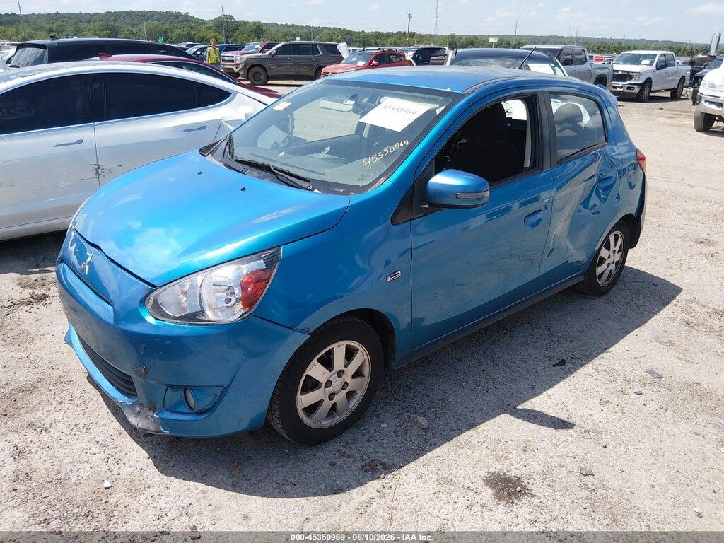 ML32A4HJ6FH038386 2015 MITSUBISHI MIRAGE photo no. 2