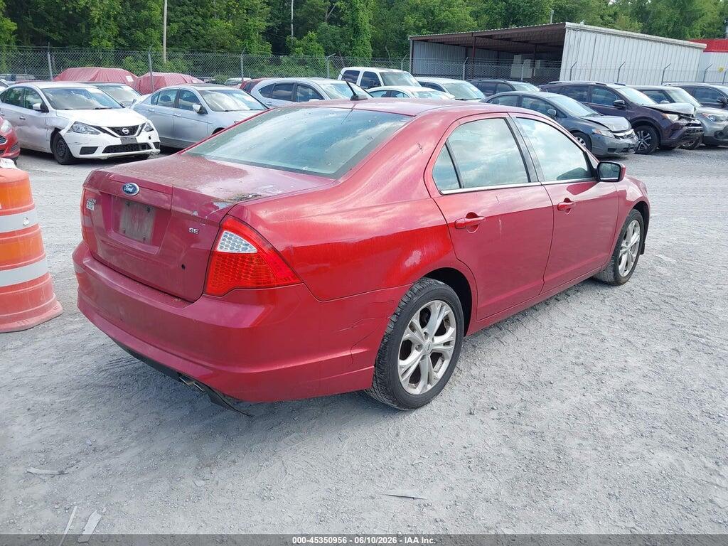 3FAHP0HA1CR242771 2012 FORD FUSION photo no. 4