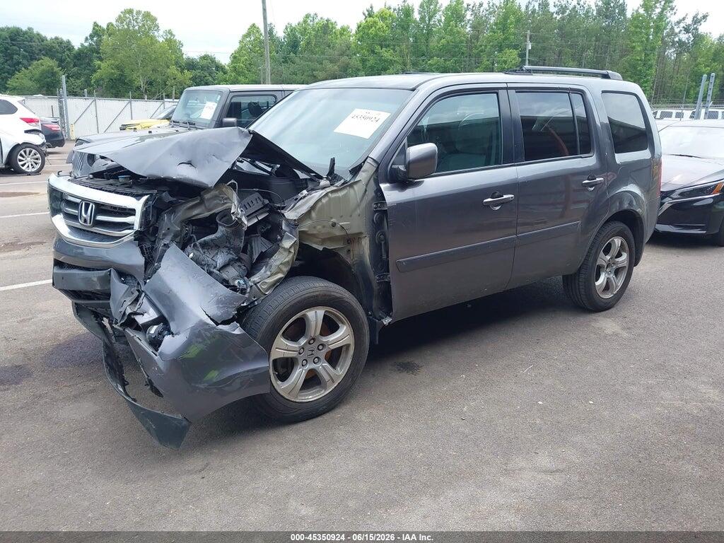 5FNYF3H42FB007519 2015 HONDA PILOT photo no. 2