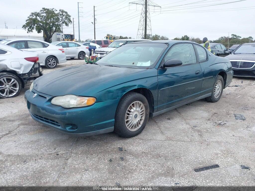 2G1WW12E1Y9165542 2000 CHEVROLET MONTE CARLO photo no. 2