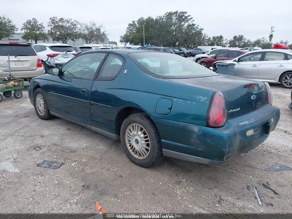 2G1WW12E1Y9165542 2000 CHEVROLET MONTE CARLO photo no. 3