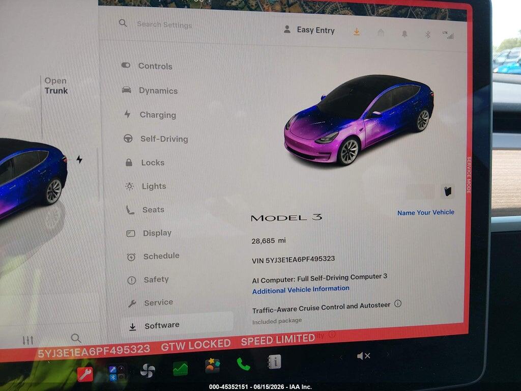 5YJ3E1EA6PF495323 2023 TESLA MODEL 3 photo no. 7