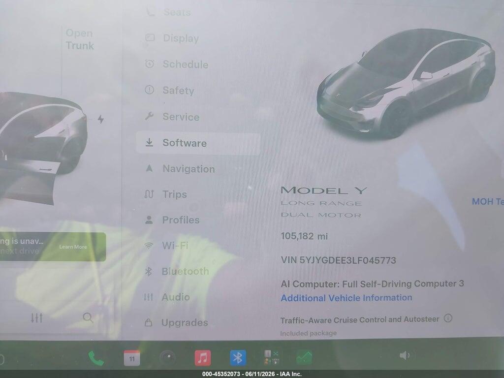 5YJYGDEE3LF045773 2020 TESLA MODEL Y photo no. 7