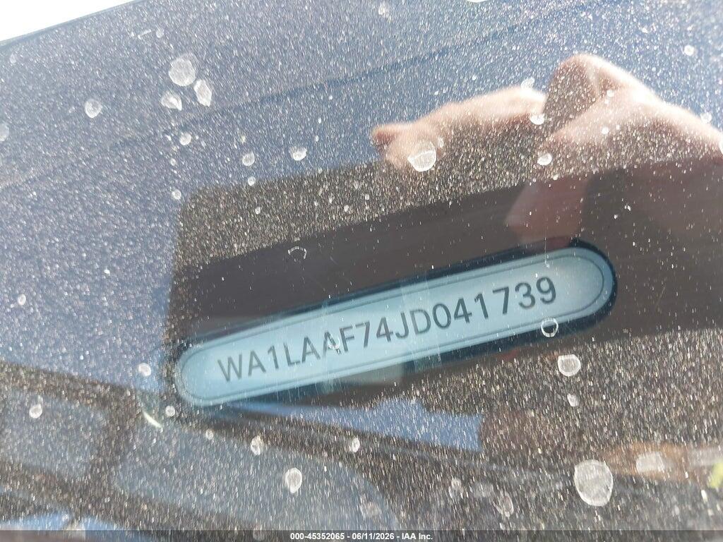 WA1LAAF74JD041739 2018 AUDI Q7 photo no. 9