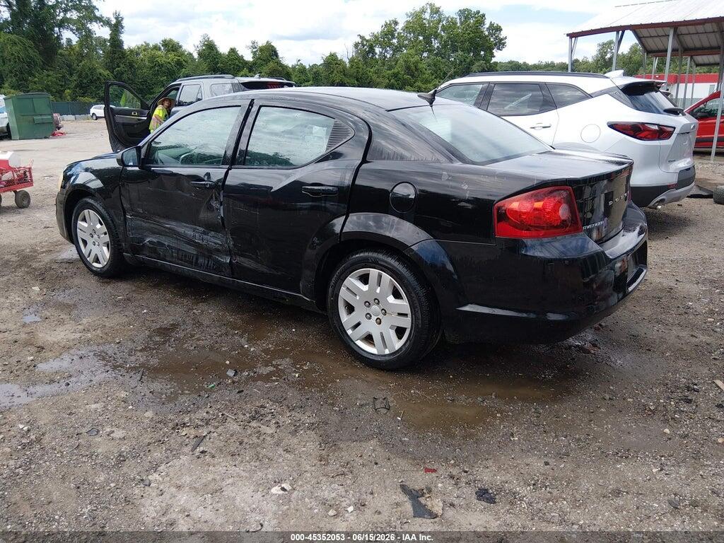 1C3CDZABXCN122740 2012 DODGE AVENGER photo no. 3