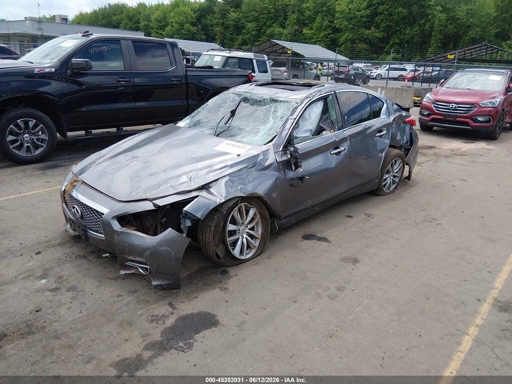 JN1BV7AR0EM687015 2014 INFINITI Q50 photo no. 2