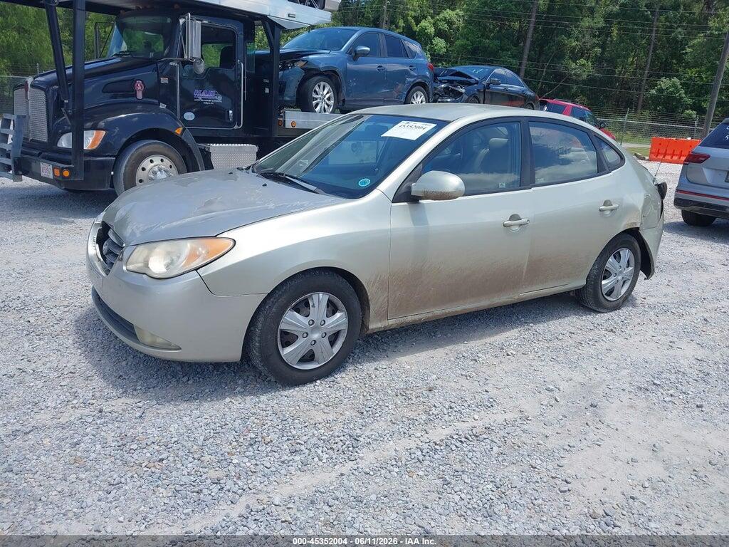 KMHDU46D27U081573 2007 HYUNDAI ELANTRA photo no. 2