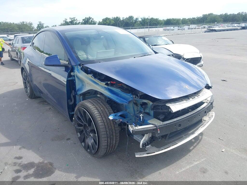 7SAYGDEF9NF441995 2022 TESLA MODEL Y photo no. 6