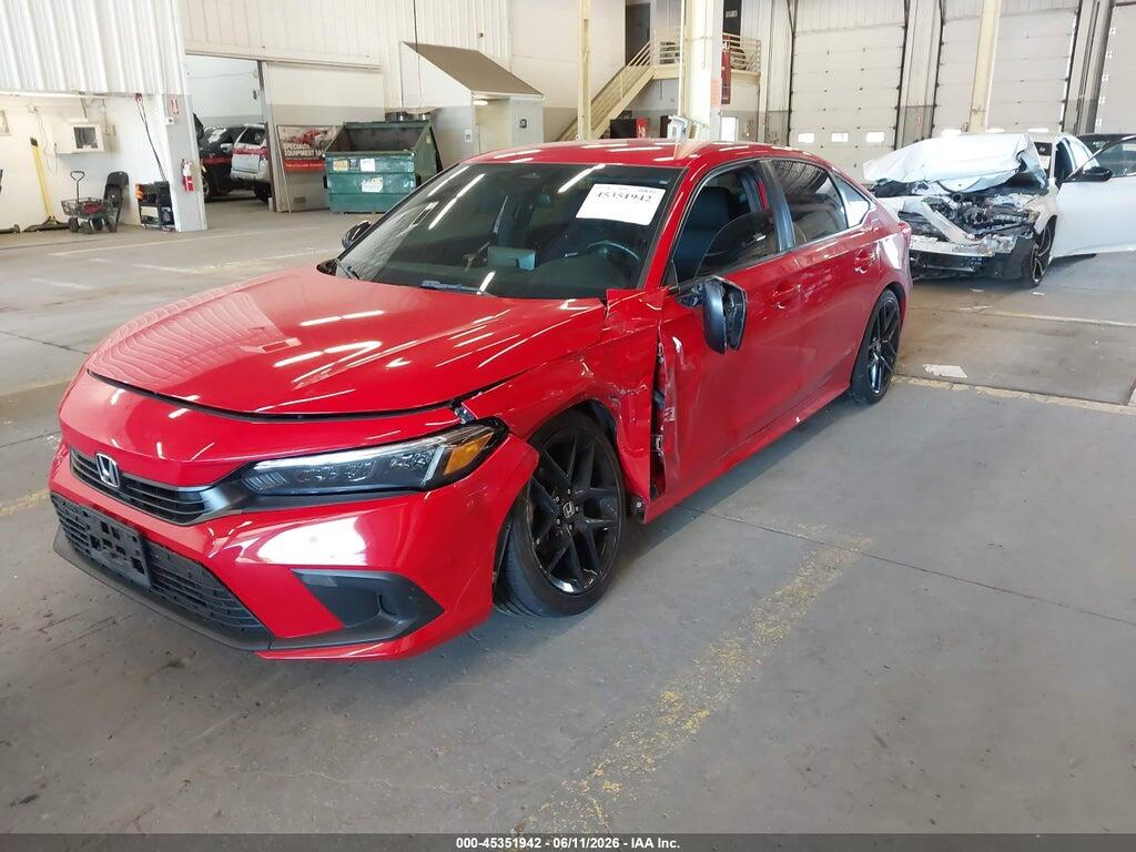 2HGFE2F59NH531129 2022 HONDA CIVIC photo no. 2