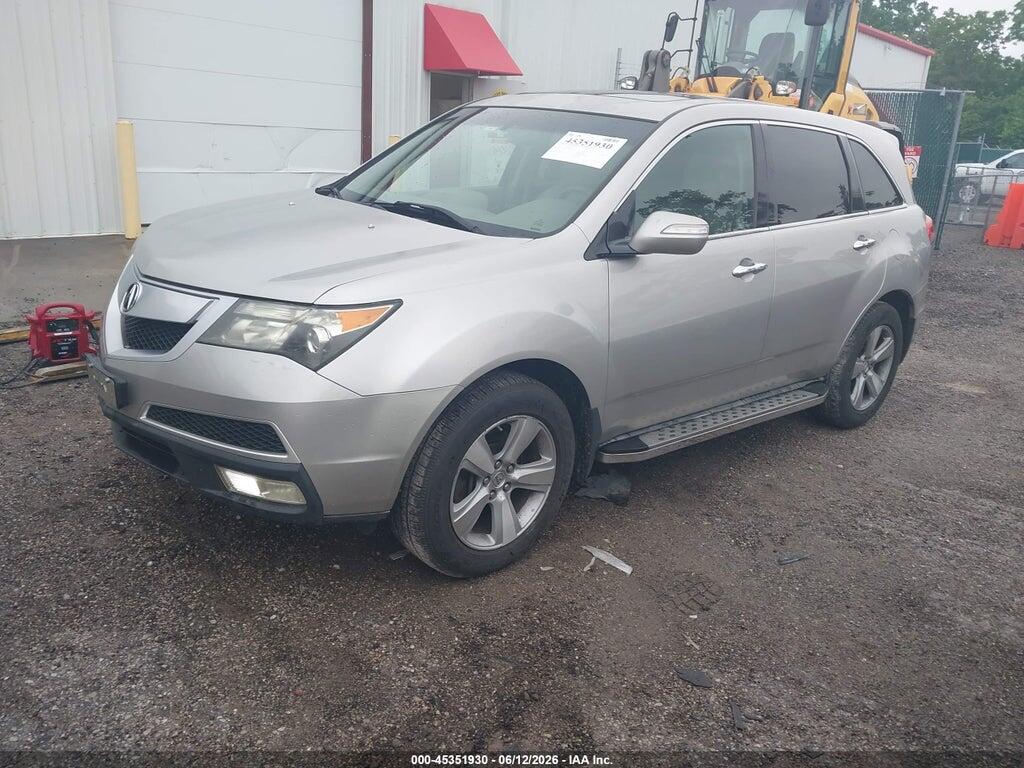 2HNYD2H63AH511124 2010 ACURA MDX photo no. 2