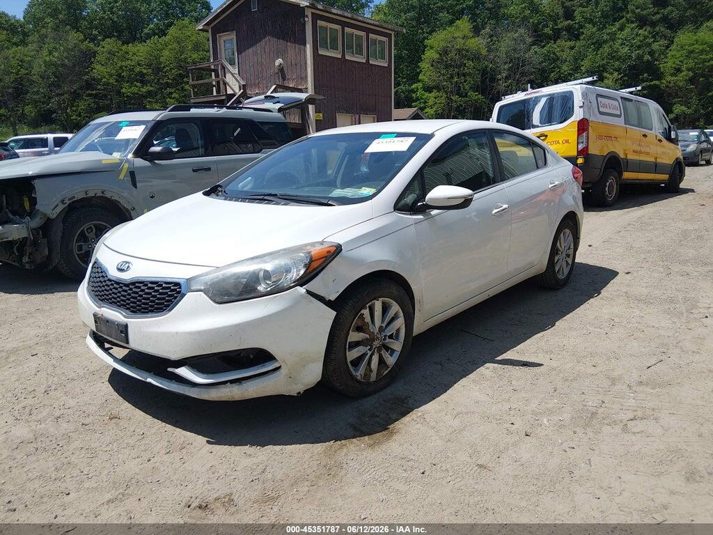 KNAFX4A89E5088636 2014 KIA FORTE photo no. 2