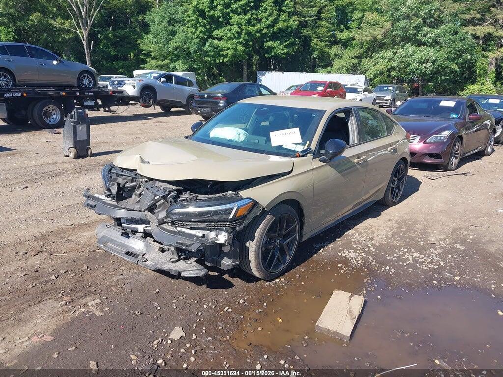 19XFL2H80SE008116 2025 HONDA CIVIC SEDAN photo no. 2