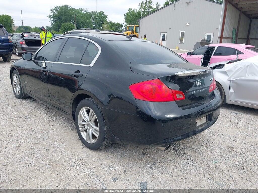 JN1CV6AR6DM358414 2013 INFINITI G37X photo no. 3