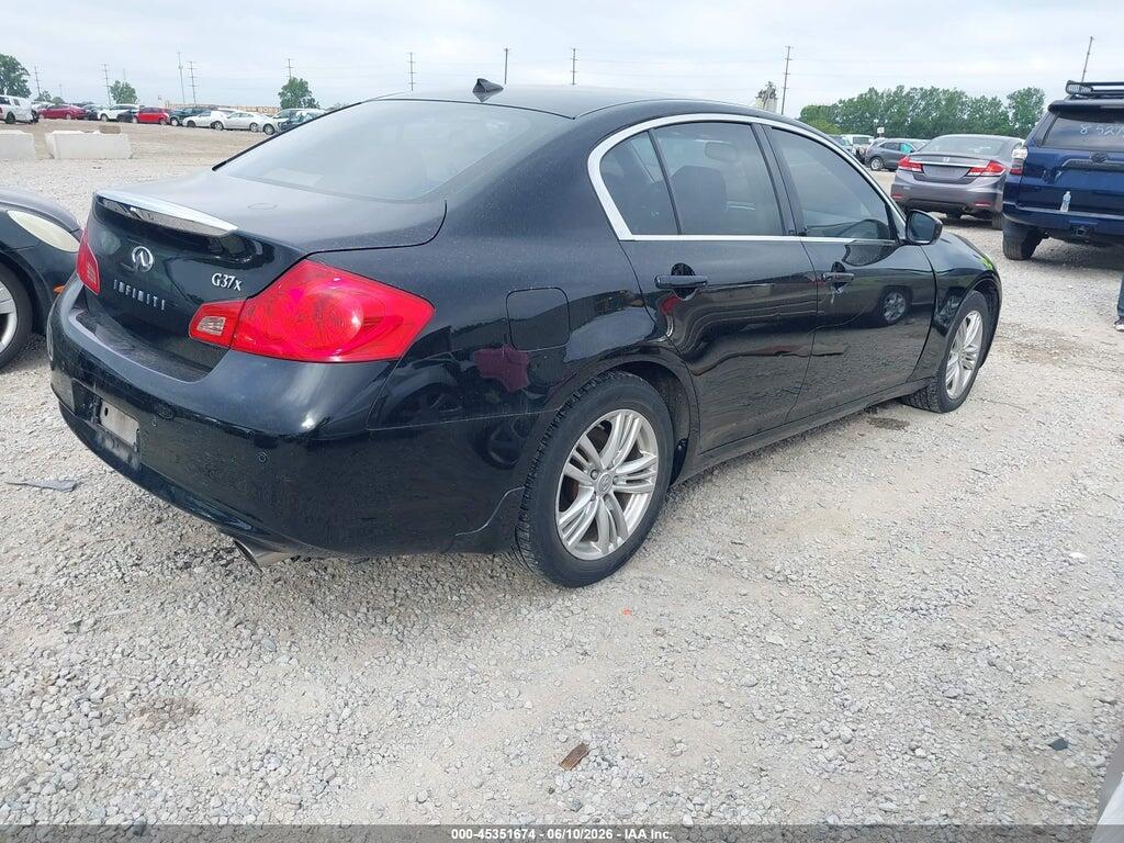 JN1CV6AR6DM358414 2013 INFINITI G37X photo no. 4