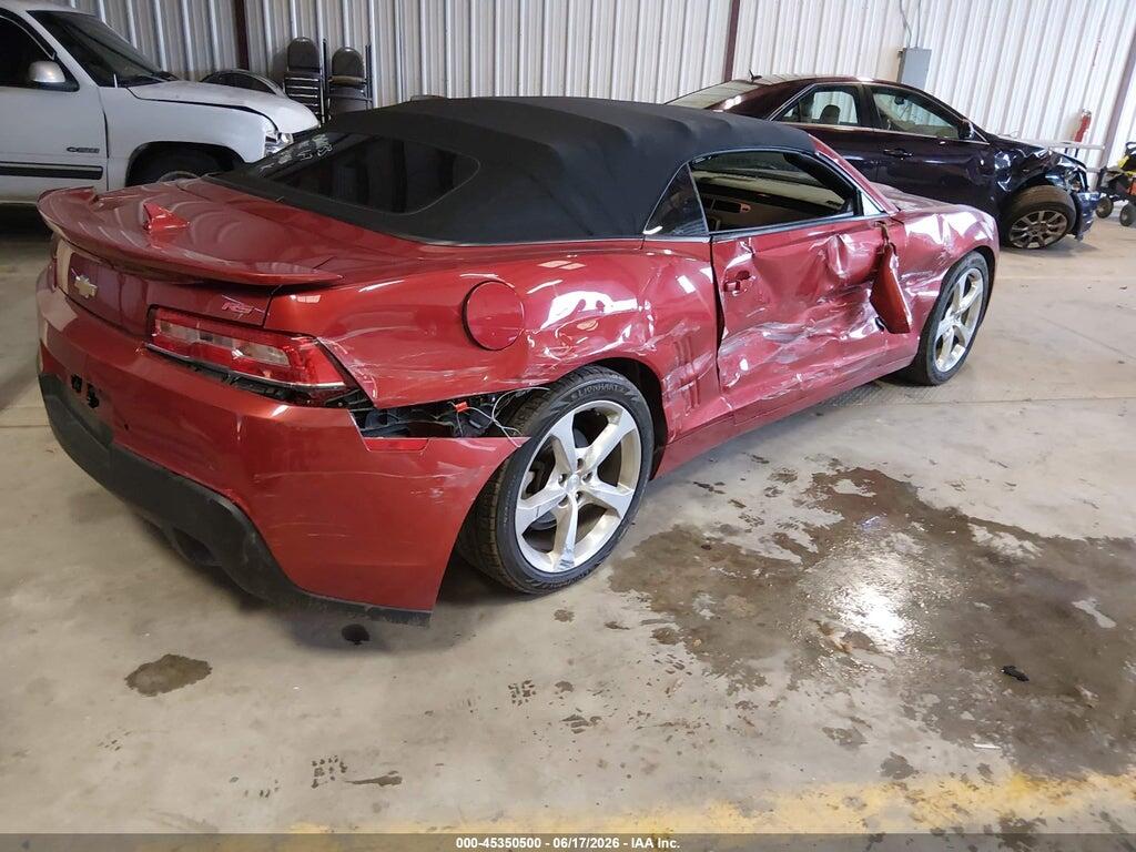 2G1FF3D32F9284186 2015 CHEVROLET CAMARO photo no. 4