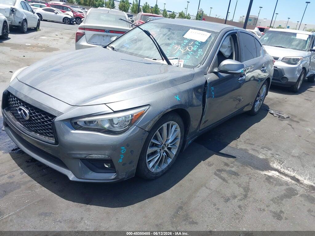 JN1EV7AP0JM366744 2018 INFINITI Q50 photo no. 2