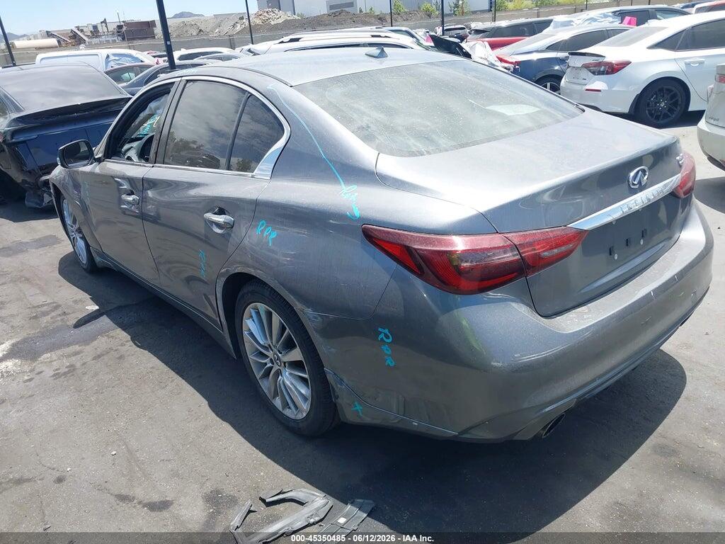 JN1EV7AP0JM366744 2018 INFINITI Q50 photo no. 3