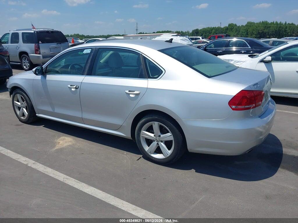 1VWBH7A39CC050253 2012 VOLKSWAGEN PASSAT photo no. 3