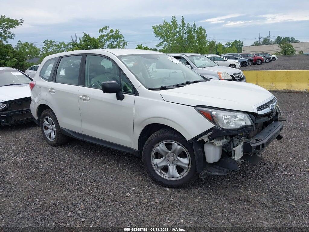 JF2SJAAC4JH542128 2018 SUBARU FORESTER photo no. 1