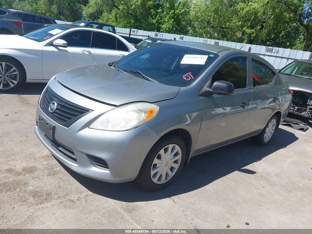 3N1CN7AP2EL816160 2014 NISSAN VERSA photo no. 2