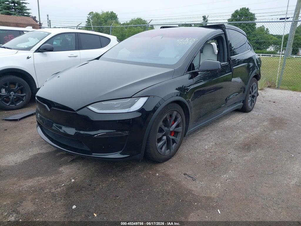 7SAXCBE62RF437093 2024 TESLA MODEL X photo no. 2