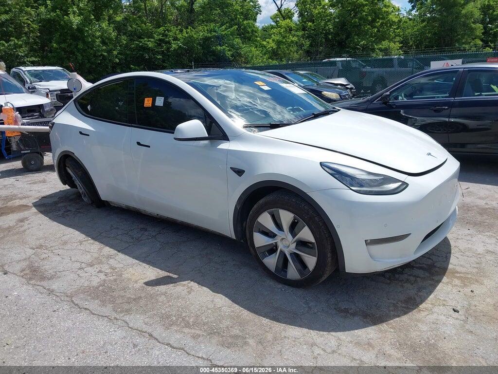 7SAYGDEE0NF355109 2022 TESLA MODEL Y photo no. 1