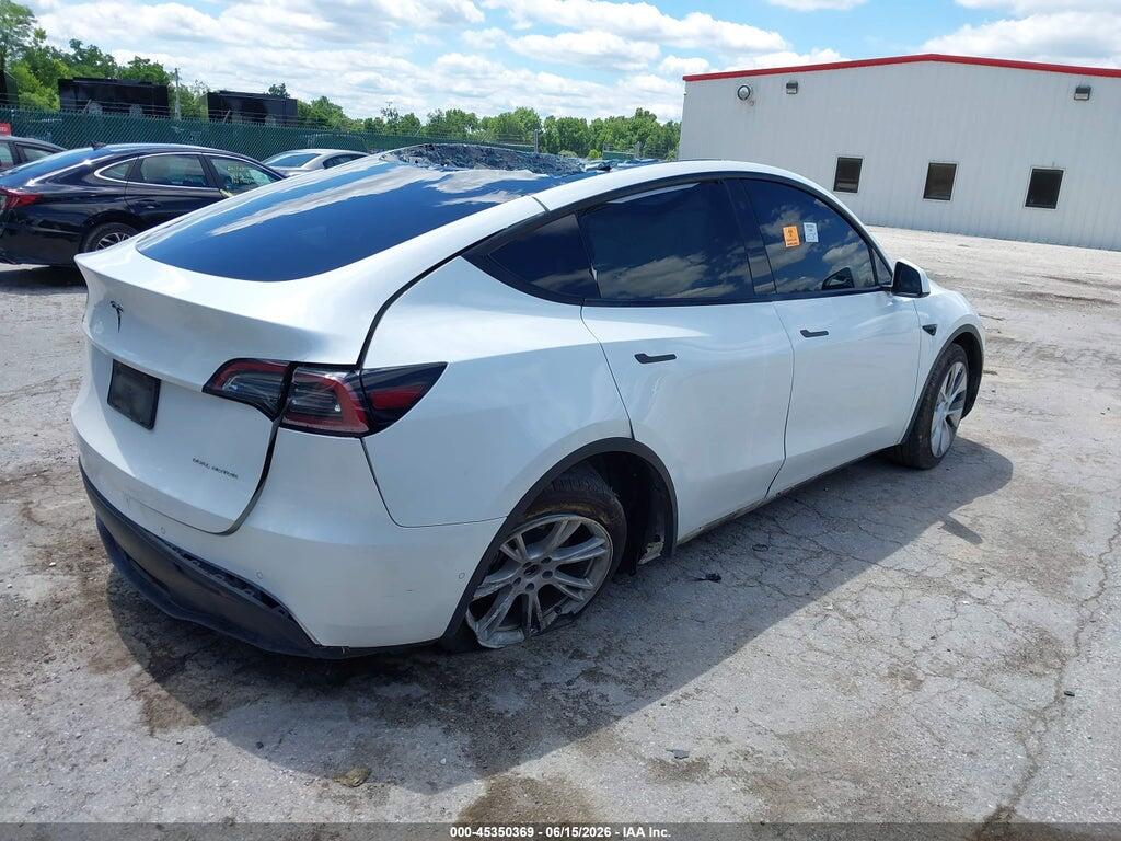 7SAYGDEE0NF355109 2022 TESLA MODEL Y photo no. 4