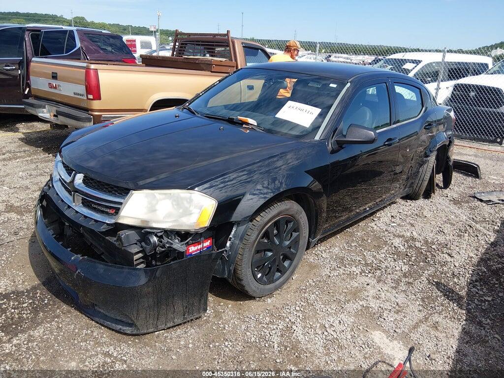 1C3CDZAG1EN226032 2014 DODGE AVENGER photo no. 2