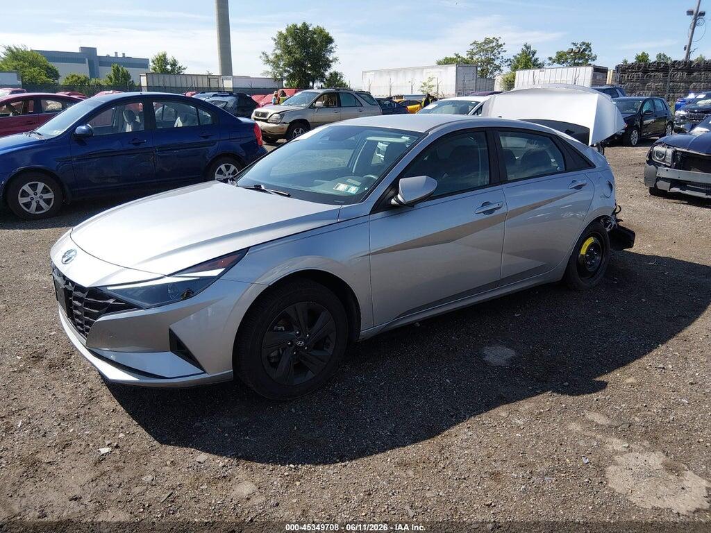 5NPLM4AG9MH006392 2021 HYUNDAI ELANTRA photo no. 2