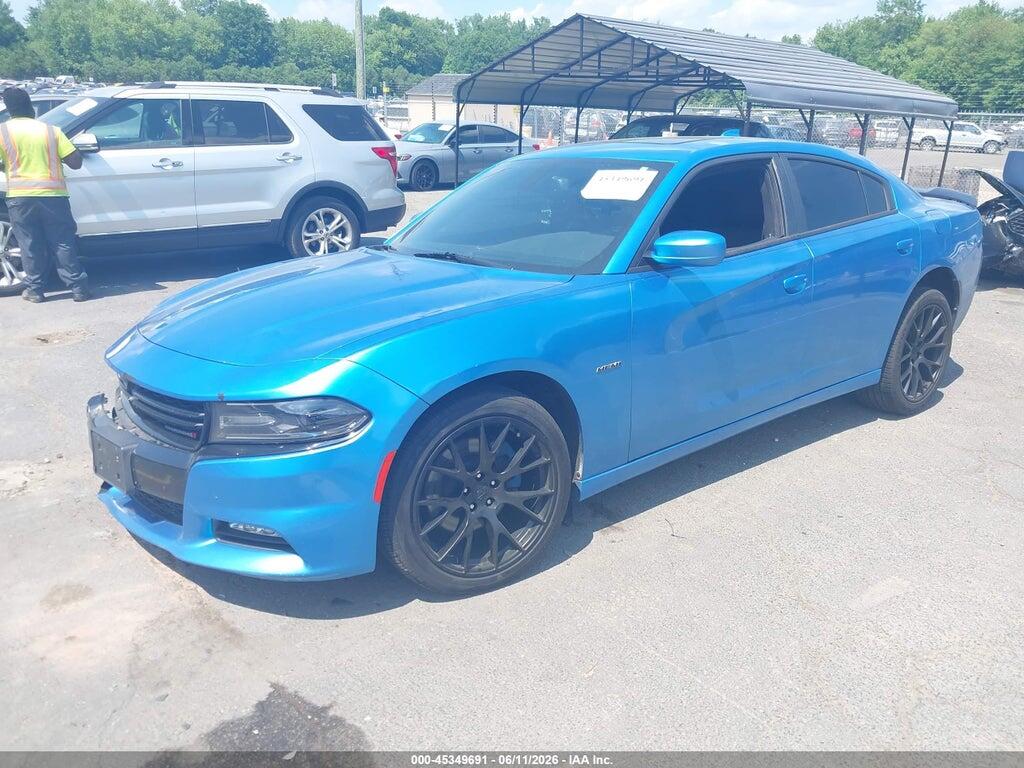 2C3CDXCT0FH866676 2015 DODGE CHARGER photo no. 2