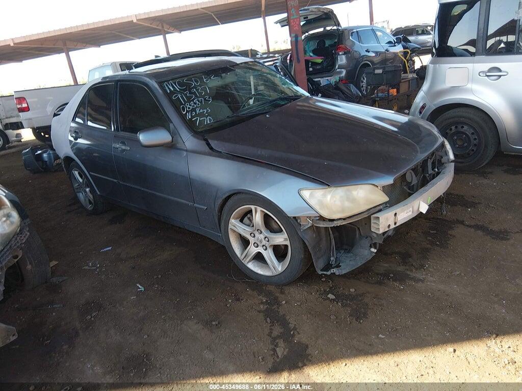 JTHBD192840088873 2004 LEXUS IS 300 photo no. 1
