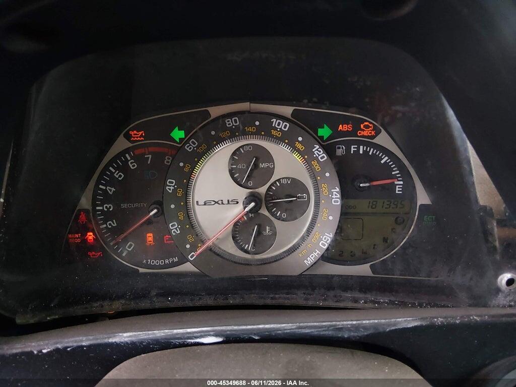 JTHBD192840088873 2004 LEXUS IS 300 photo no. 7