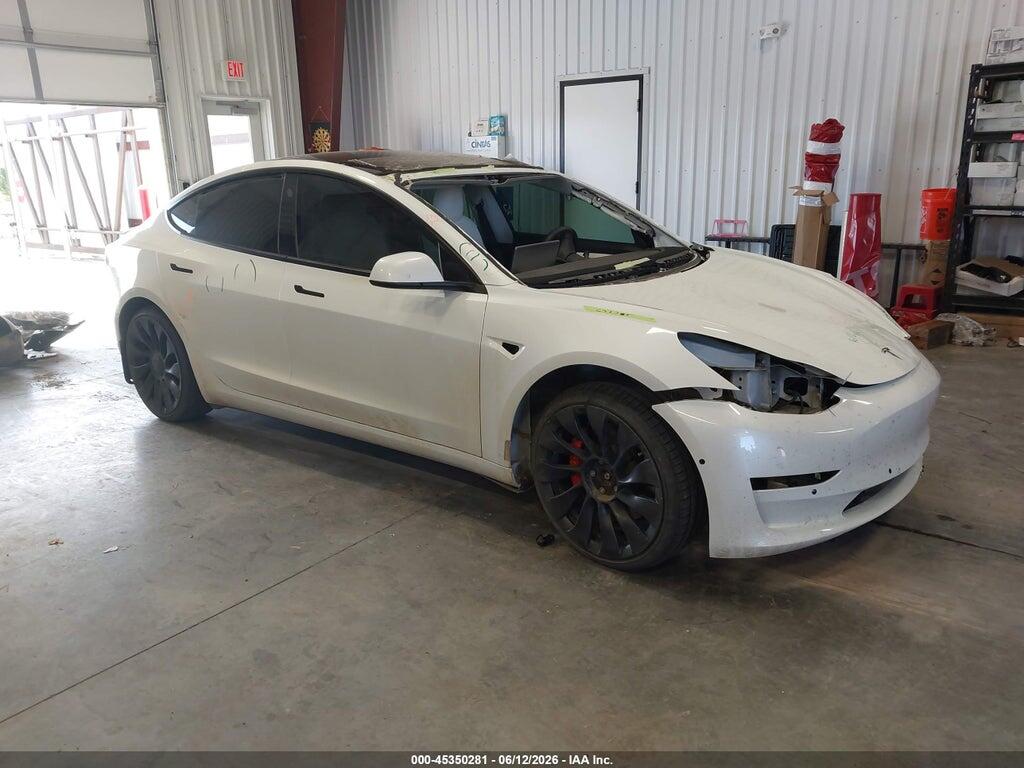 5YJ3E1EC2NF312563 2022 TESLA MODEL 3 photo no. 1