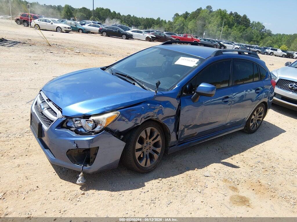 JF1GPAL60E8280971 2014 SUBARU IMPREZA photo no. 2