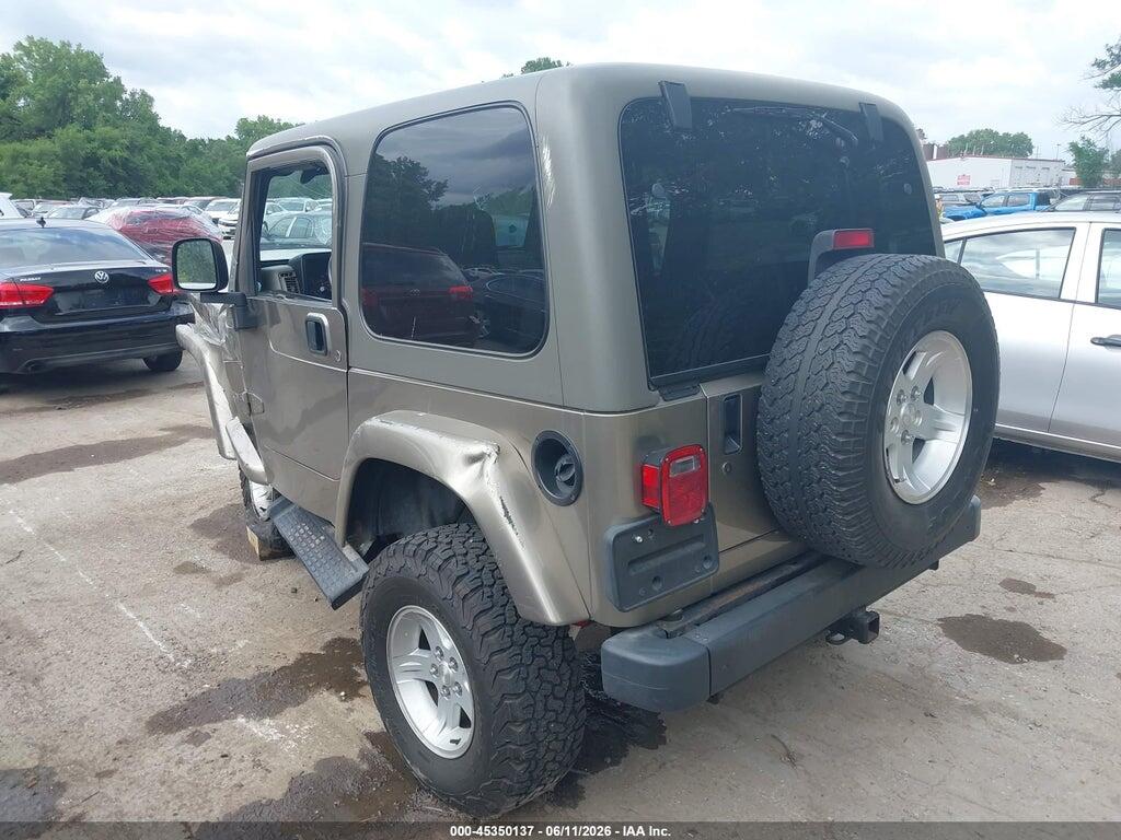 1J4FA59S04P746920 2004 JEEP WRANGLER photo no. 3