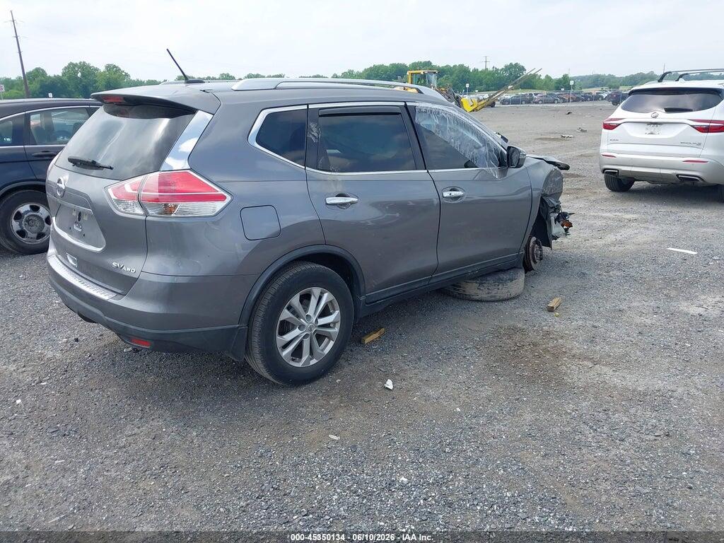 KNMAT2MV3GP710850 2016 NISSAN ROGUE photo no. 4