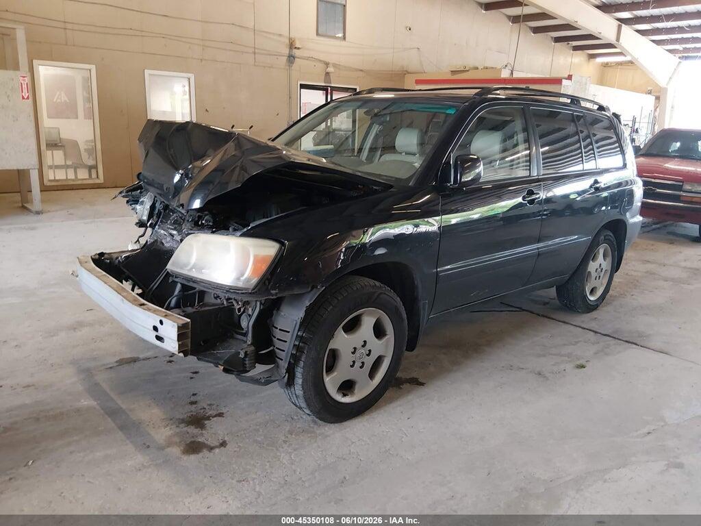 JTEDP21AX60100272 2006 TOYOTA HIGHLANDER photo no. 2