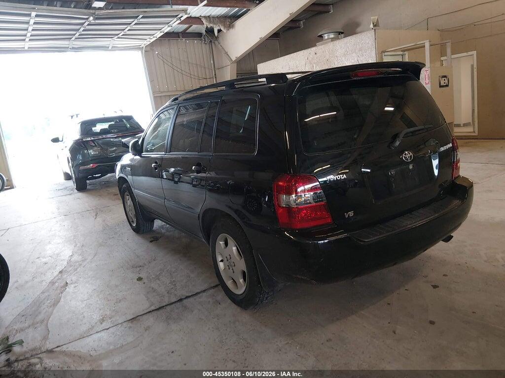 JTEDP21AX60100272 2006 TOYOTA HIGHLANDER photo no. 3