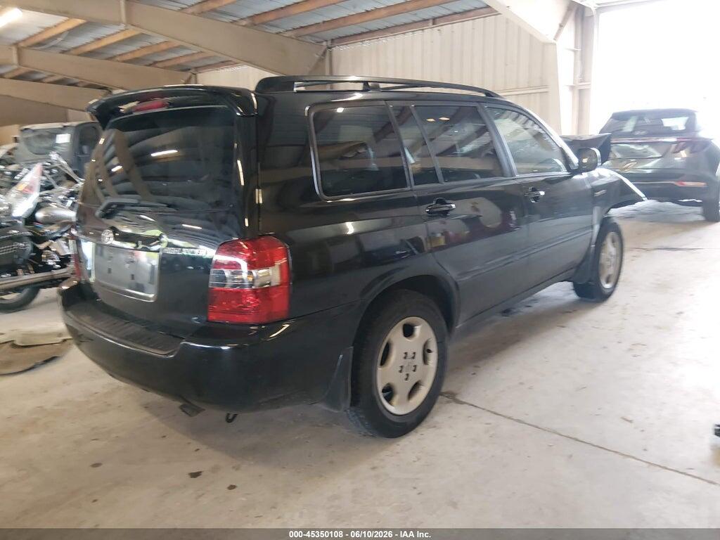 JTEDP21AX60100272 2006 TOYOTA HIGHLANDER photo no. 4